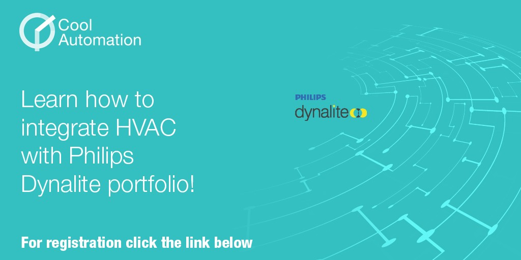 CoolAutomation & Philips Dynalite webinar on HVAC integration solutions
