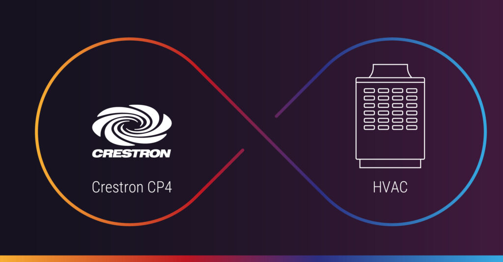Crestron CP4 and VRF connected