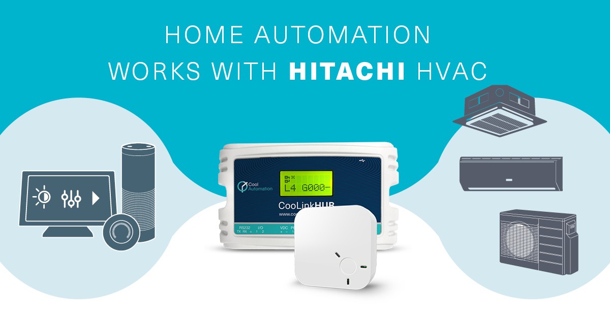 Hitachi Split HVAC works with Home Automation