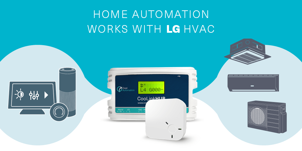 Split LG HVAC works with Home Automation