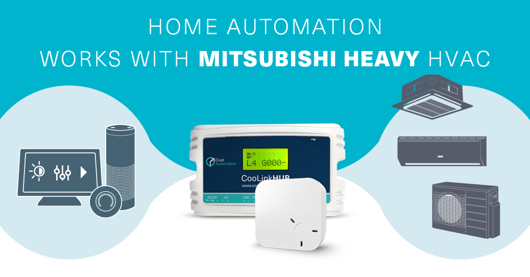 Split Mitsubishi Heavy HVAC works with Home Automation
