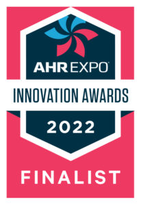 22AHR AwardLFinaliste de la catégorie Logiciels du prix de l'innovation de l'AHR Expo 2022auréat du programme annuel IoT Breakthrough Awards, 2022s Finalist Logo jpeg