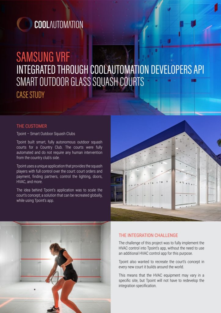 Samsung VRF & Developers API Case Study