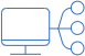 Connect multiple lines and brands on single device, for sites with physically separated systems 